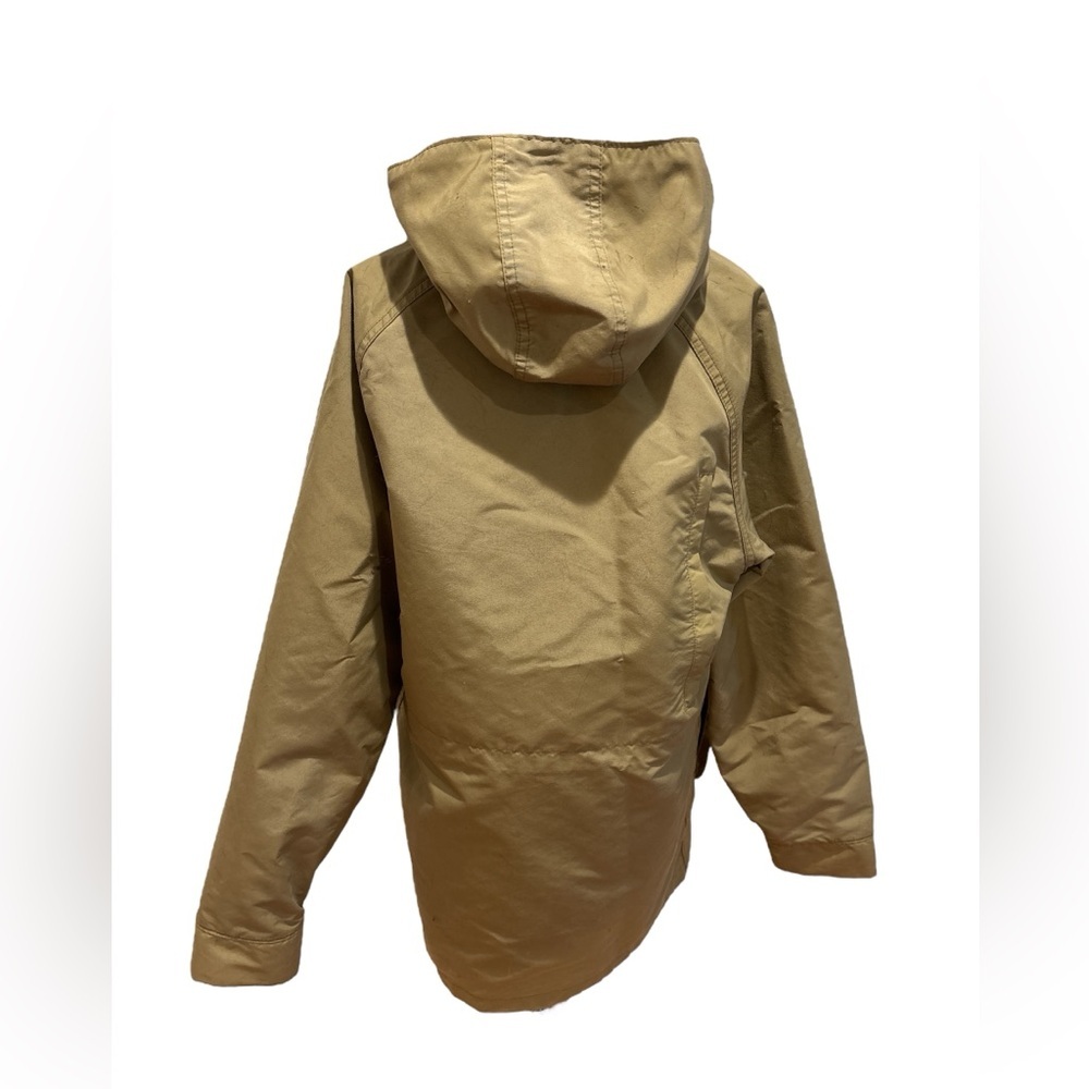 80s LL BEAN BAXTER STATE PARKA HOODED UTILITY JACKET RAIN PROOF LIGHTWEIGHT SZ M - Picture 6 of 10
